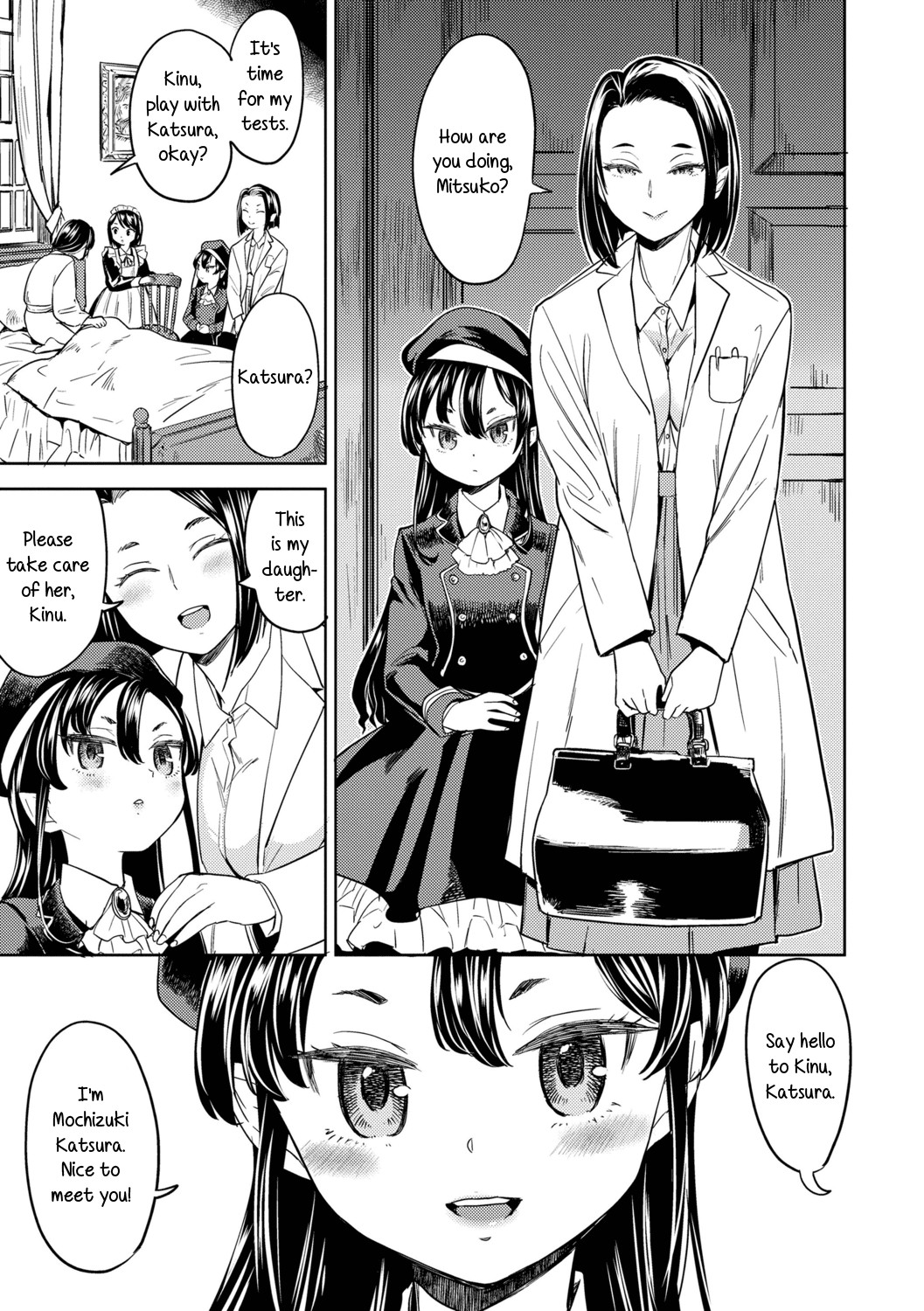 Hentai Manga Comic-The Girl from the Mochizuki Blood Science Lab Ch.1-Read-7